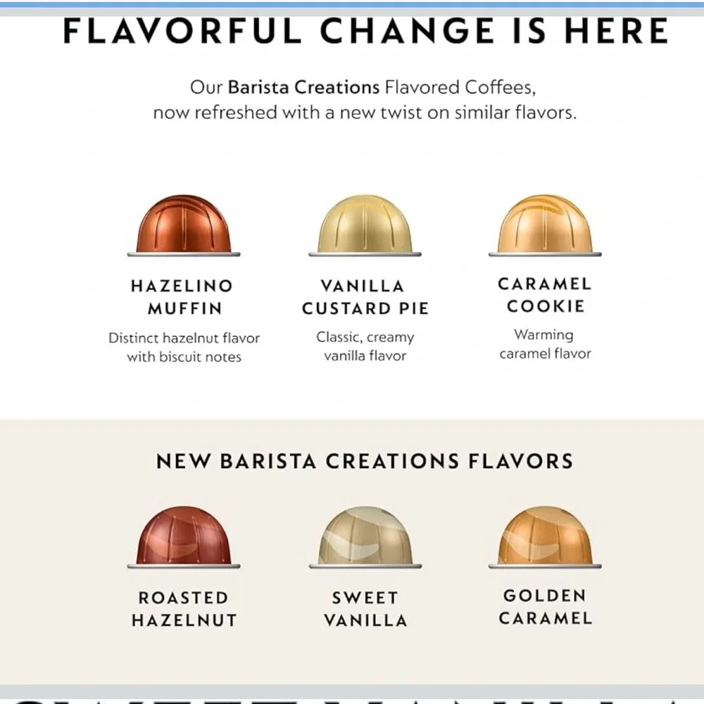 Nespresso Capsules Vertuo, Sweet Vanilla, Medium Roast Coffee, 30 Count 3/31/26 - Picture 2 of 7